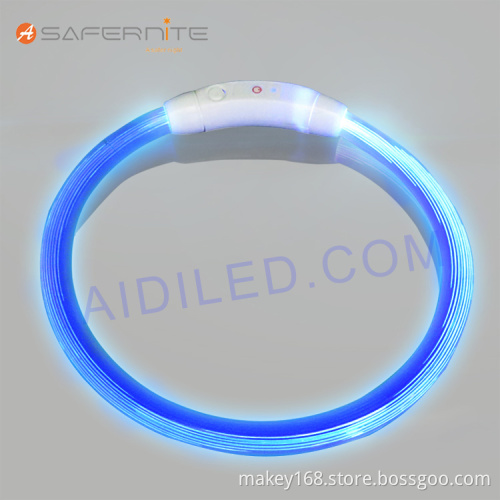 Glow In The Dark Light Up Safety Dog Cat Collars
